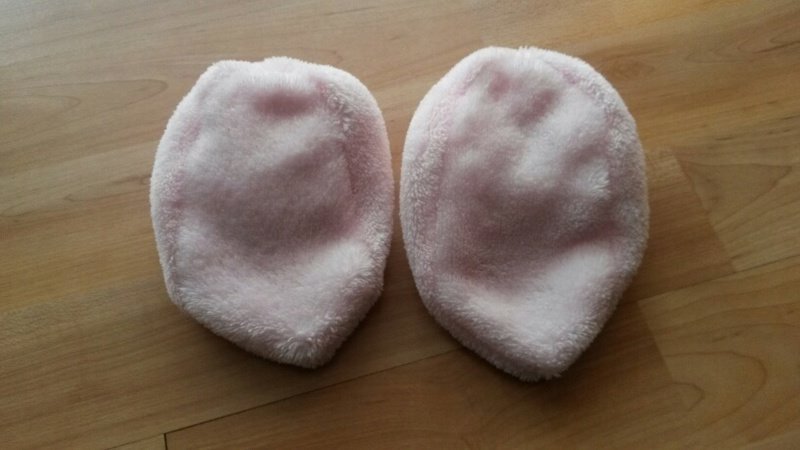 Warme weiche Nicki Puschen ca. 13 cm lang