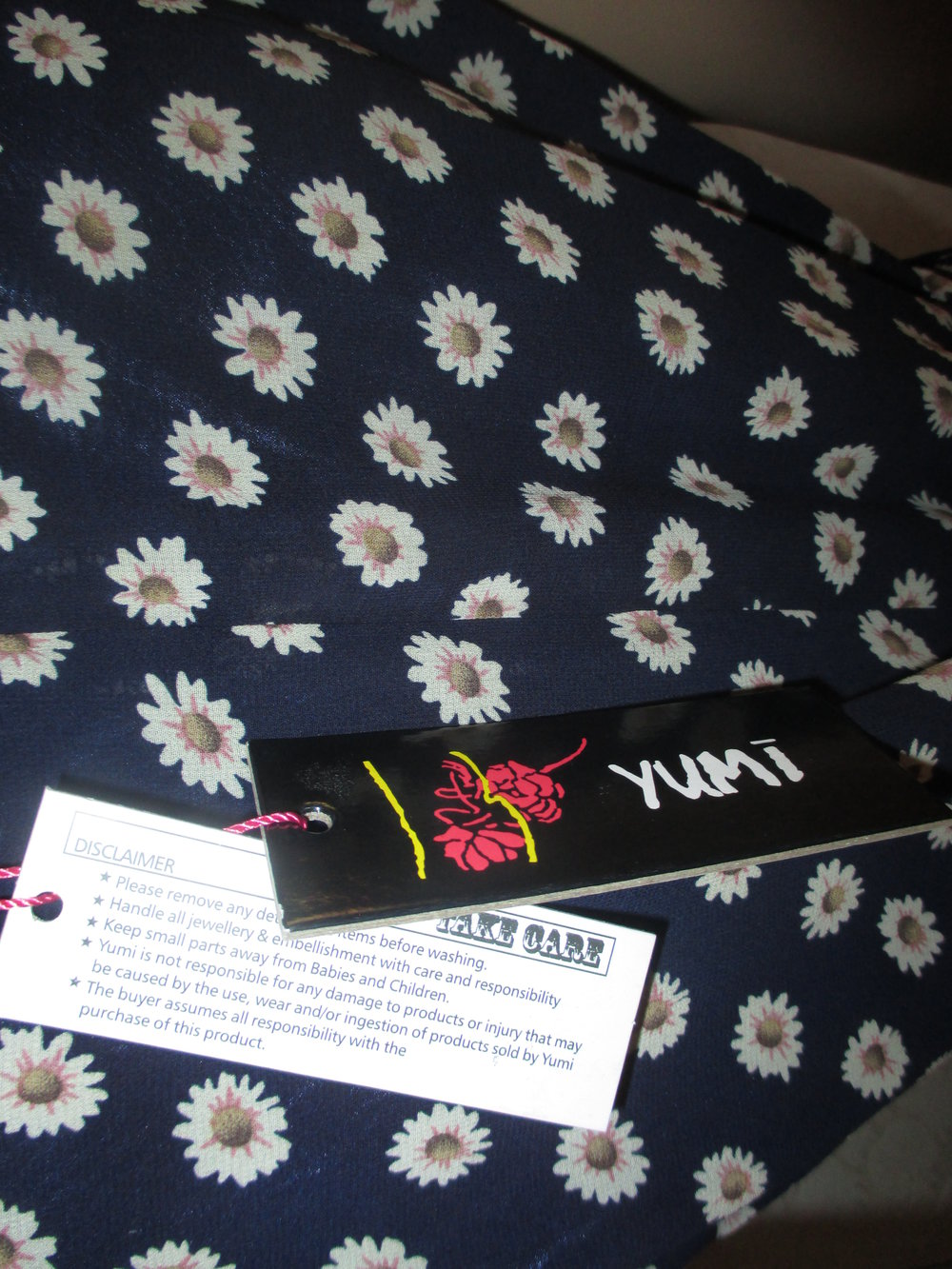 NEU mit ETIKETT * Seiden Chiffon * Margeriten- Blüten * Flower- Power * Kleid 