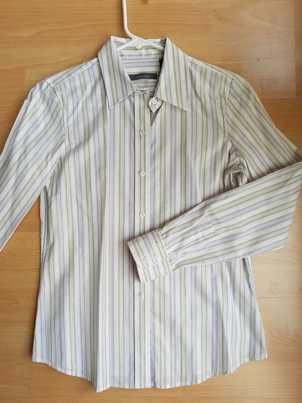 Schicke Business Bluse, Hemdbluse, leicht tailliert, Damen, Größe 38