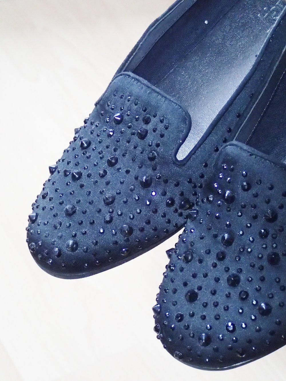 Loafer / Ballerinas mit Nieten 37