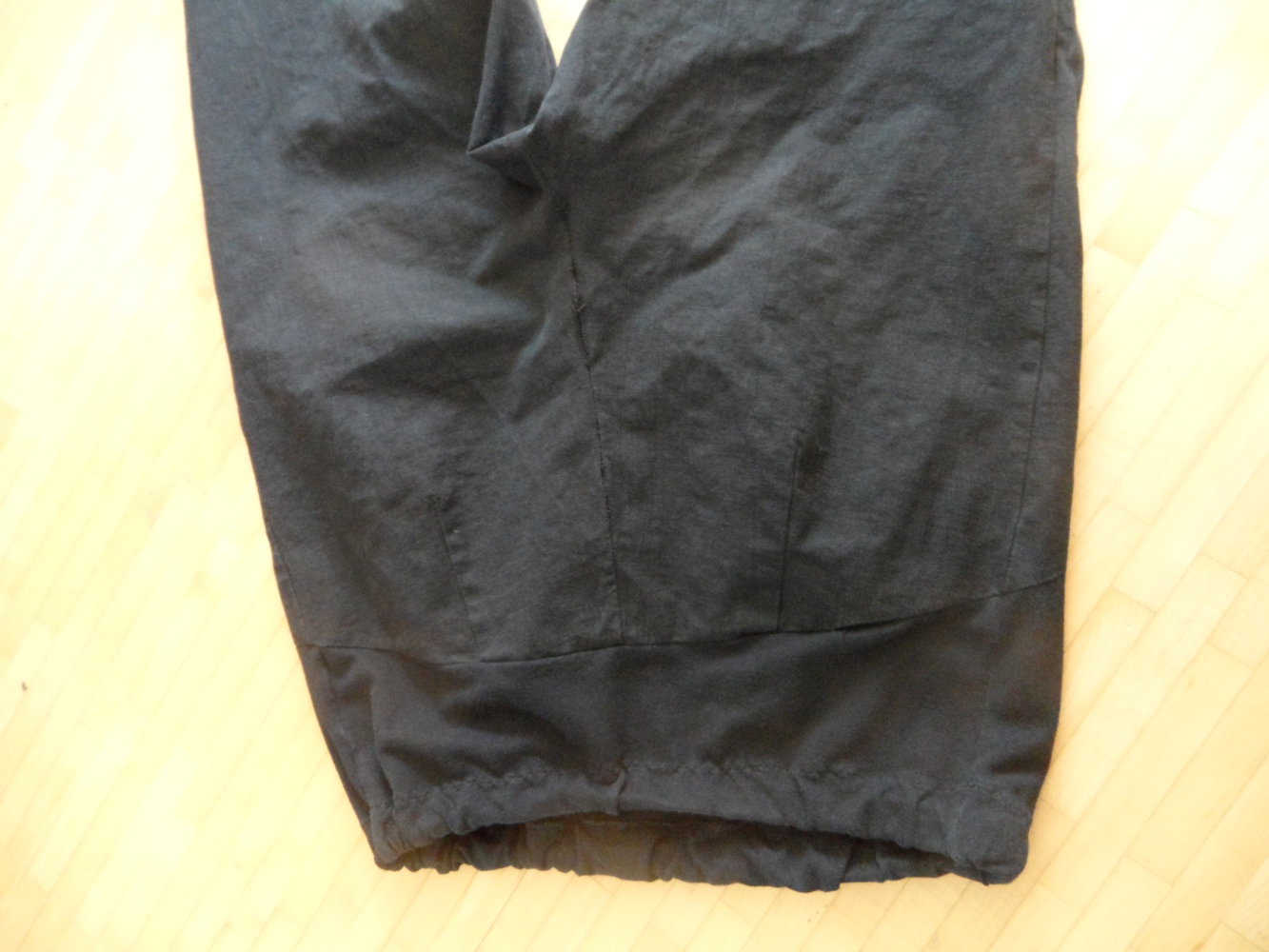 DIY Umstandshose Schwangerschaft schwarz Gr. S