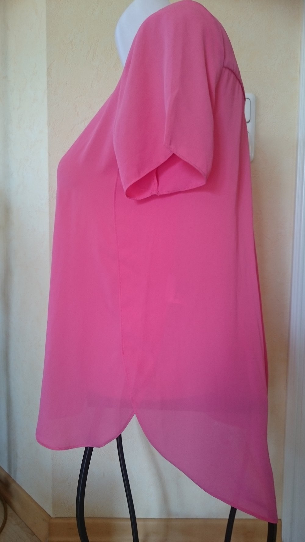 Esprit / Edc T-Shirt / Bluse Gr 38 Rosa