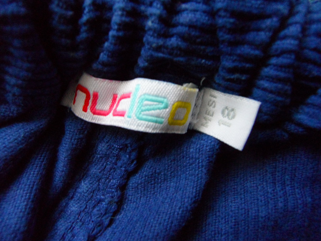 Nucleo Cordhose blau 80/86