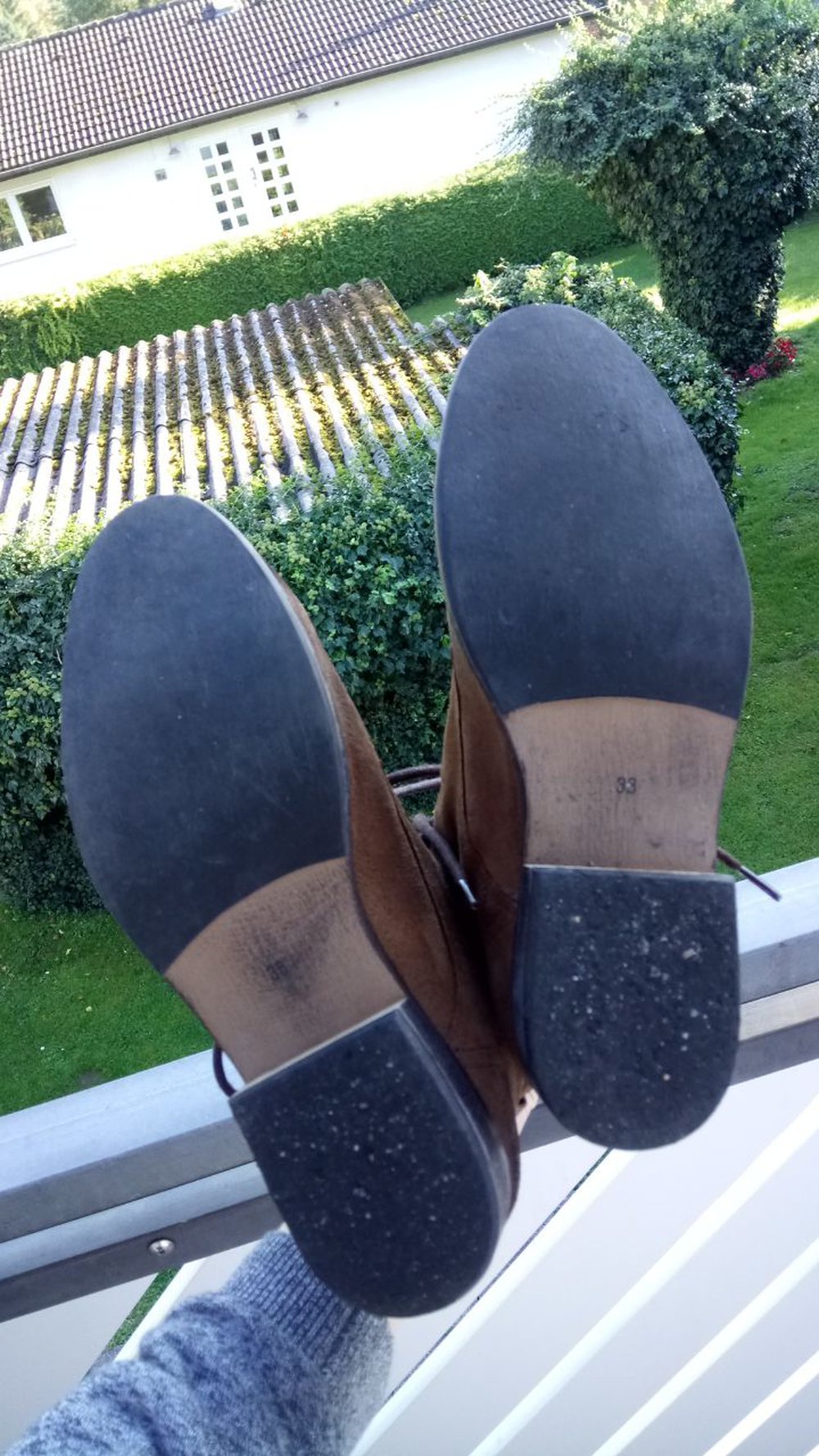 Sansibar Wildleder Schnürstiefel