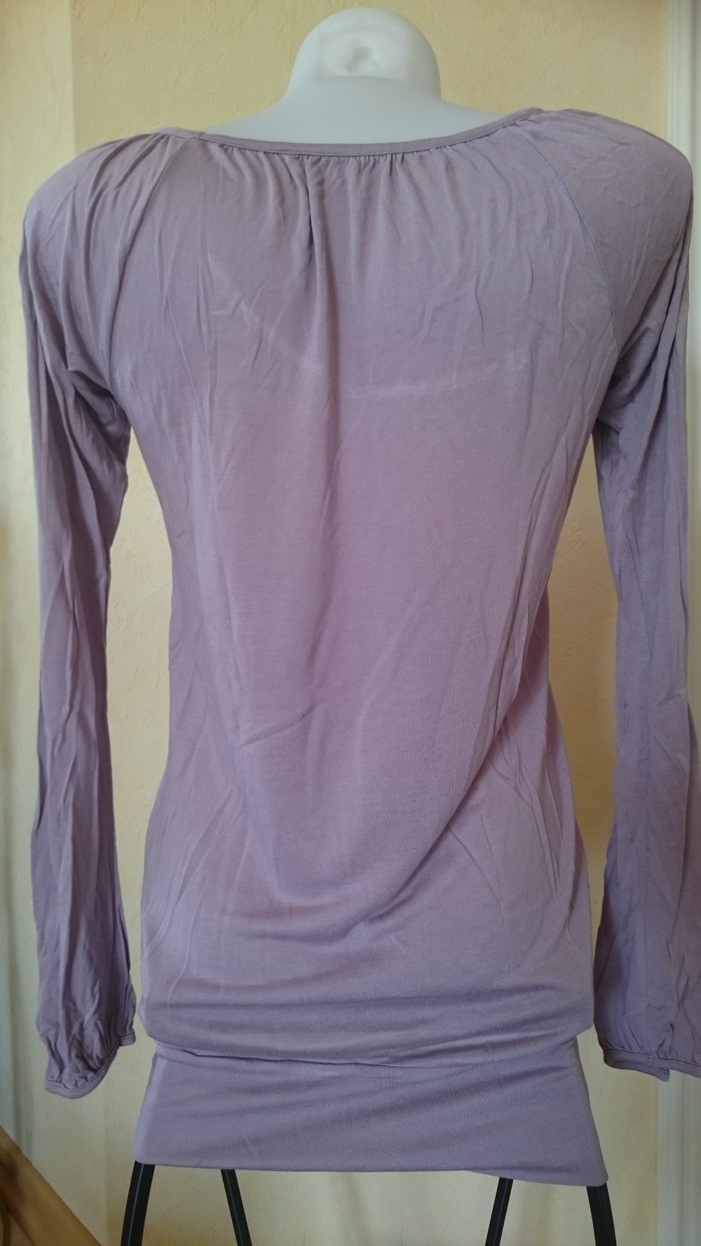 Edc by Esprit Langarmshirt Gr M altrosa