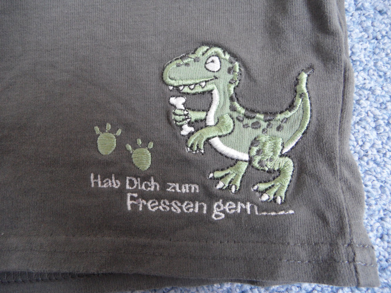 Salt and Pepper Dinosaurier Langarmshirt