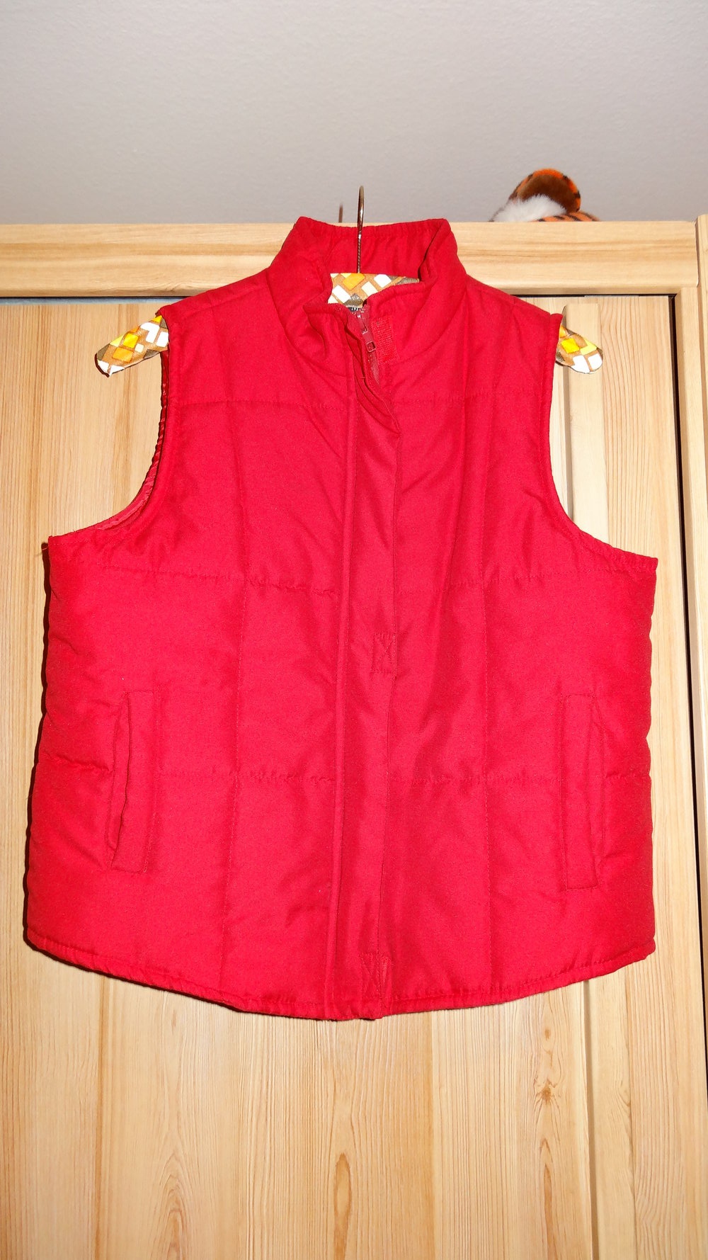ärmellose Weste/Jacke in rot
