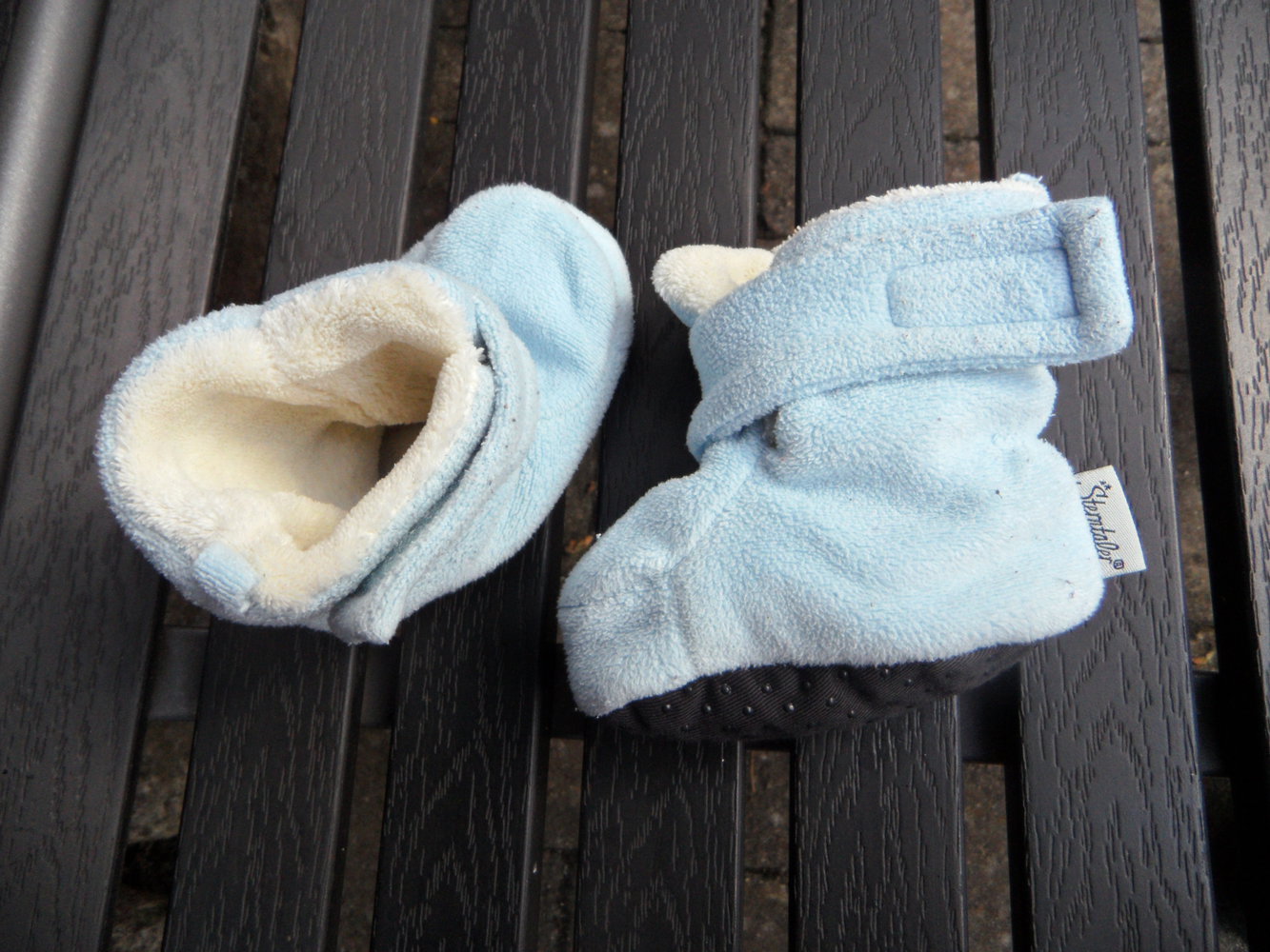 Fleece-Puschen Babyschuhe für den Winter Sterntaler 17-18