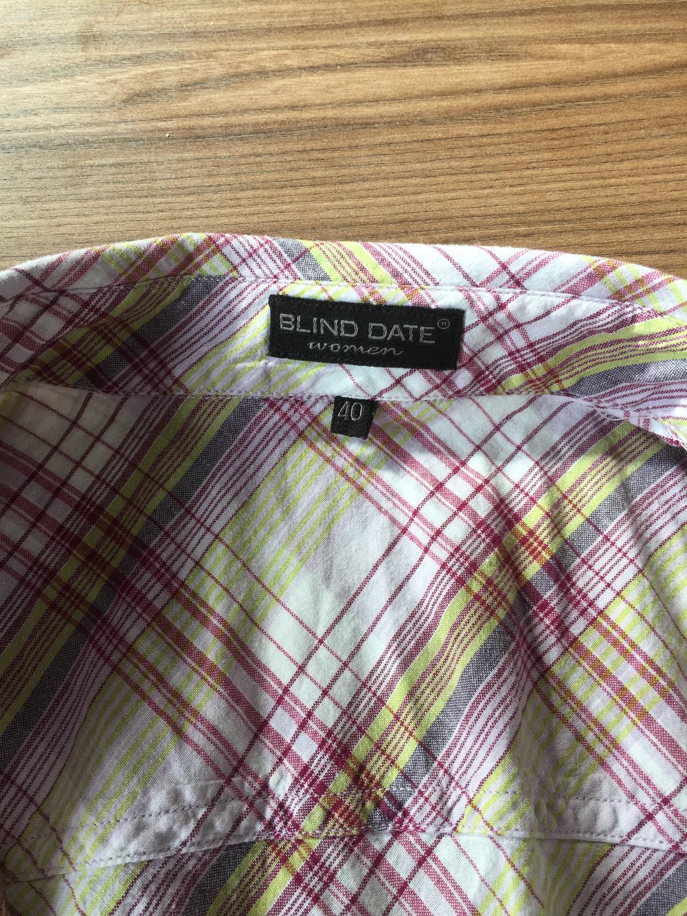 Karierte Sommerbluse