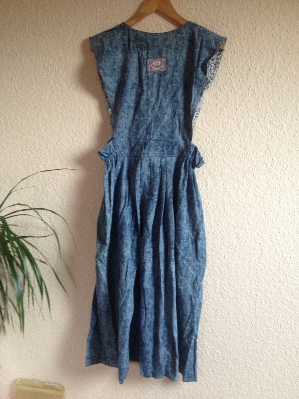 Umstandskleidung Jeanskleid Vintage