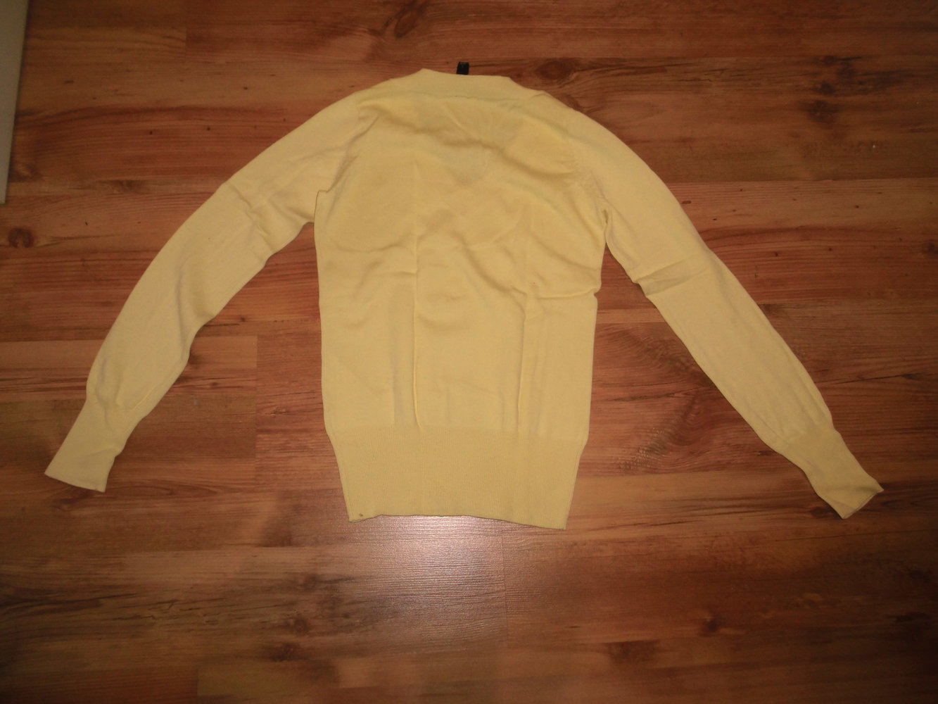 Gelber Pullover/Longsleeve - Größe S 34/36 - super Zustand!