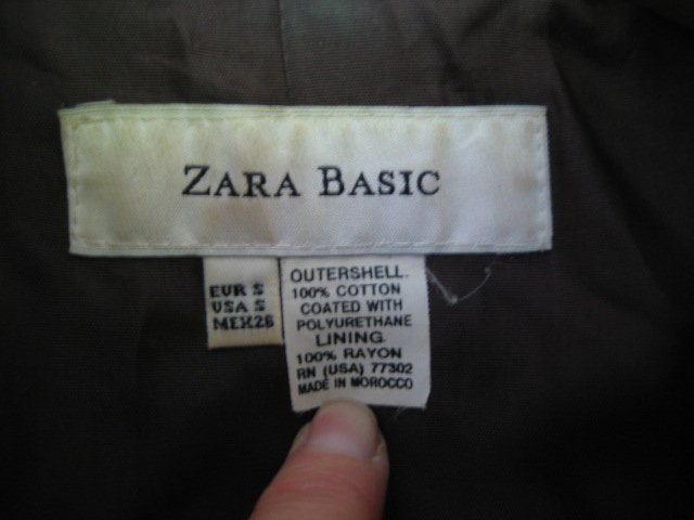 Lederjacke Schlangenlederimitat Zara