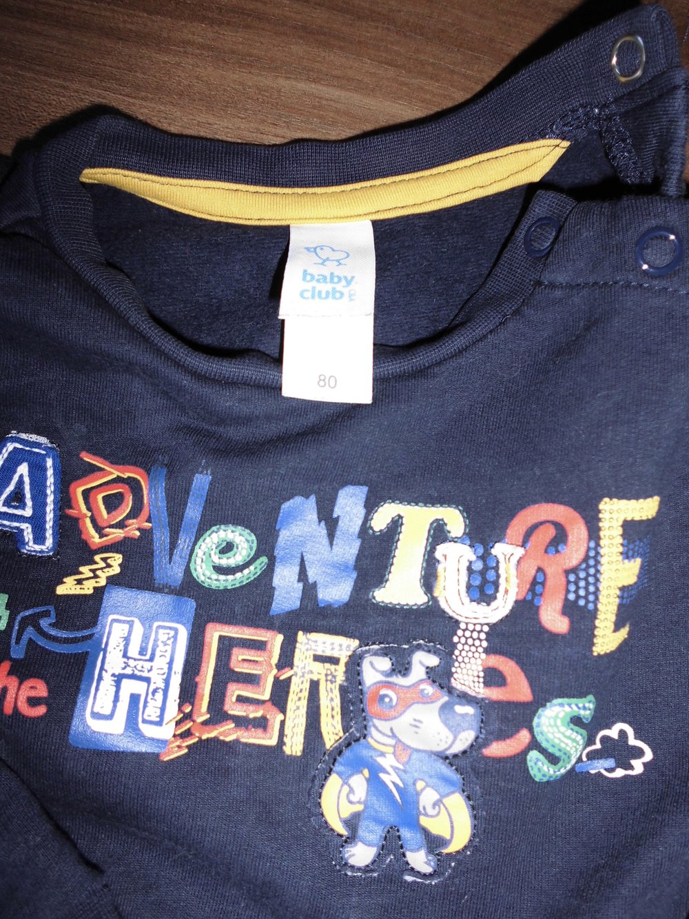 Süßes, kuscheliges Sweatshirt Gr. 80