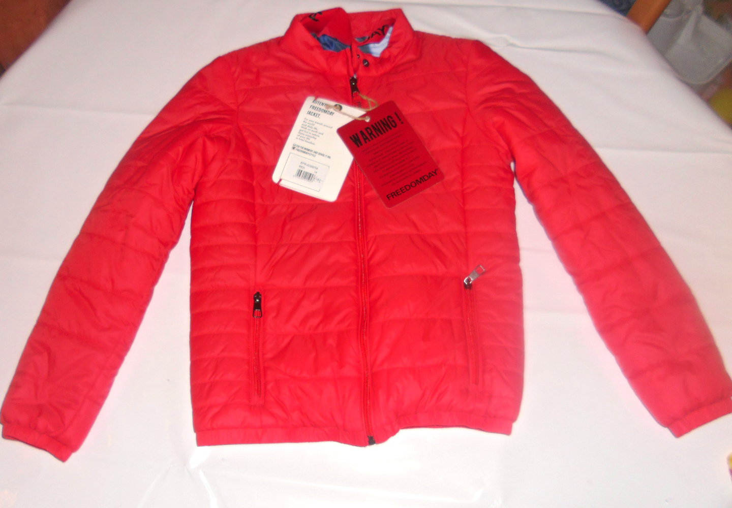 NEU- Freedomday-super Übergangsjacke Gr.164 eher 152/158 NP 99€