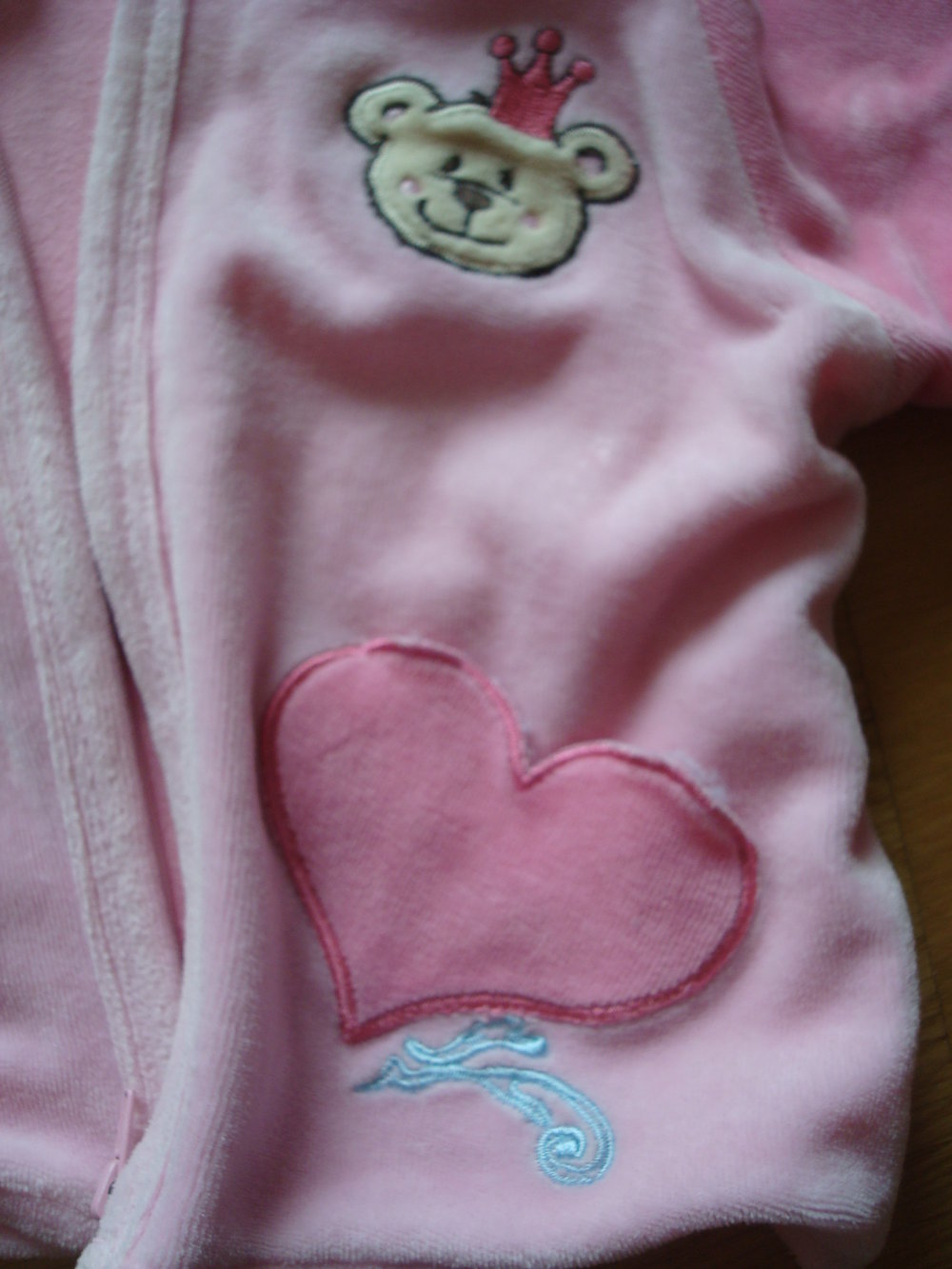 süße kuschelige Sweatjacke Gr. 62