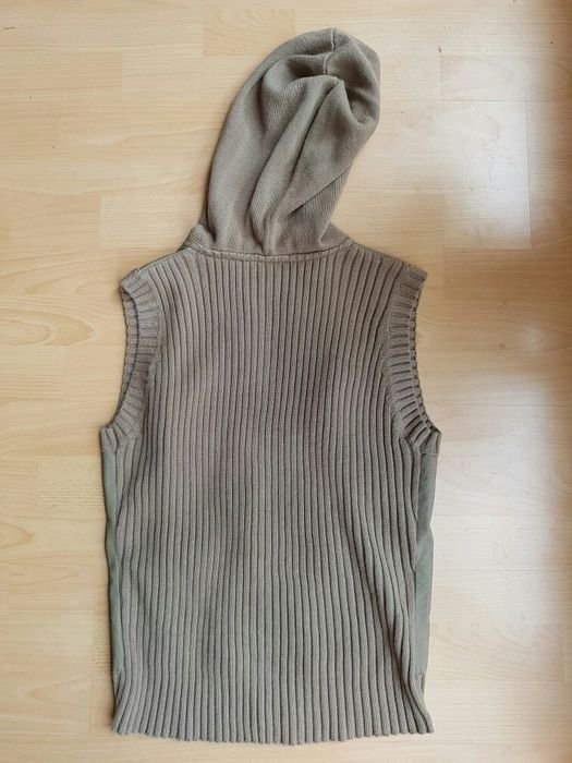 Schicke army-style Weste, DKNY Jeans, 38/40, ärmellos, mit Kaputze