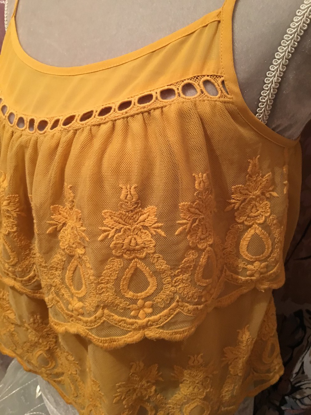 Besticktes Top von H&M 