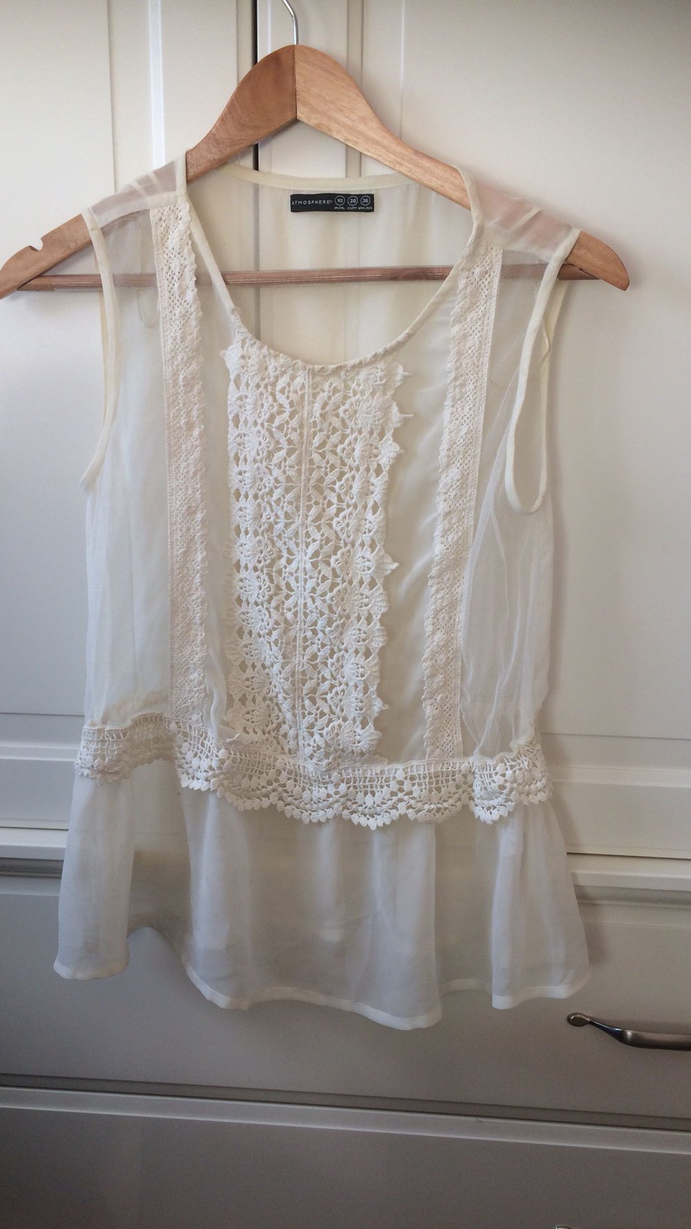 naturweiße Bluse Primark