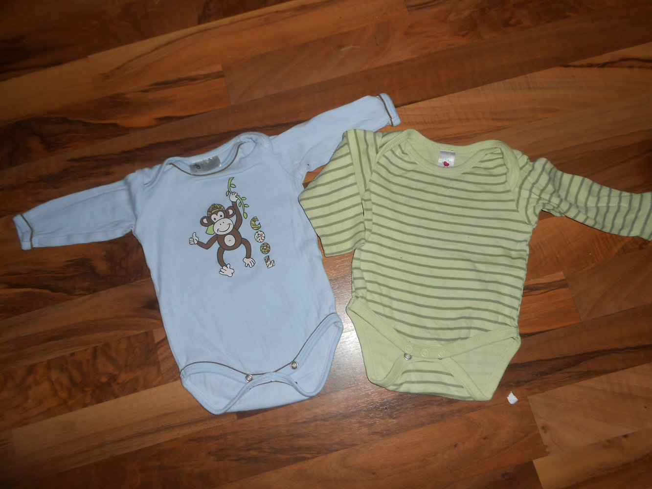 2 Bodys ergee C&A grün blau 56