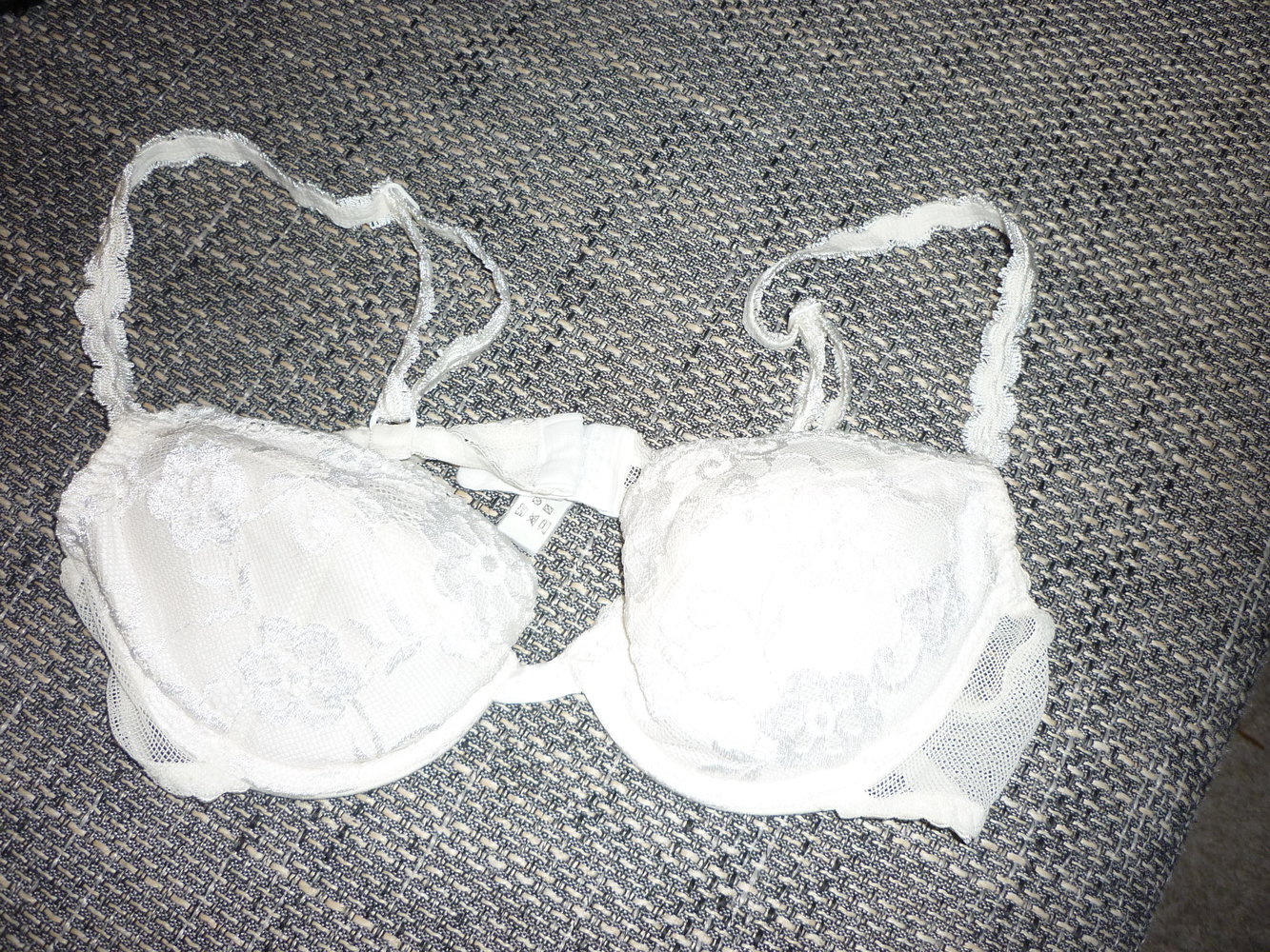 Passionata Push-up BH weiß spitze edel Dessous Größe 80A 80 A