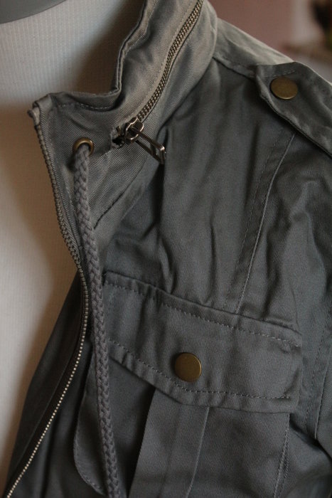 A-ZOO Jacke grau stylisch Japan Größe S