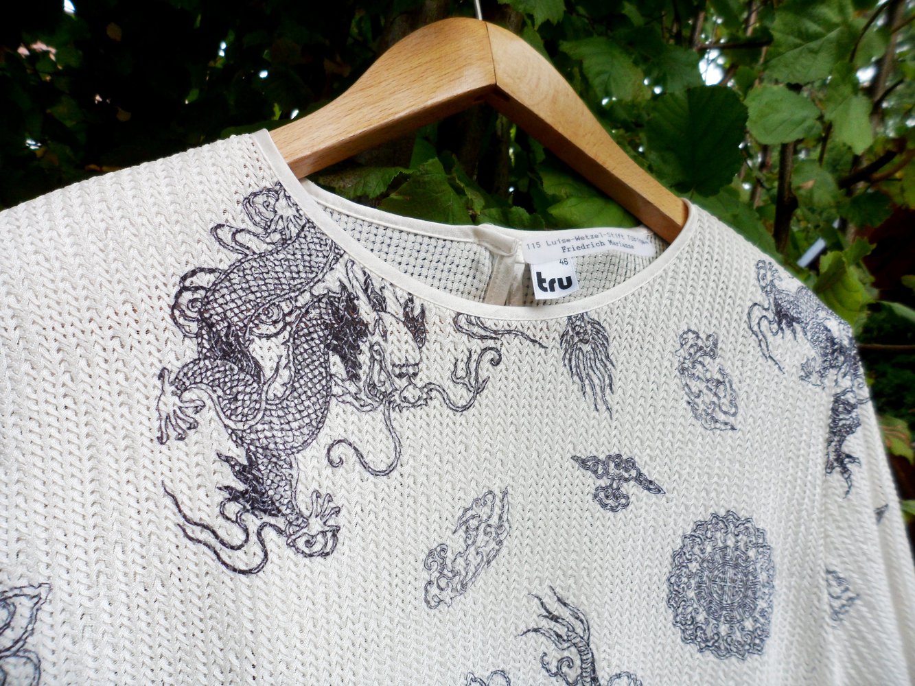 Strickshirt Chinese Dragons