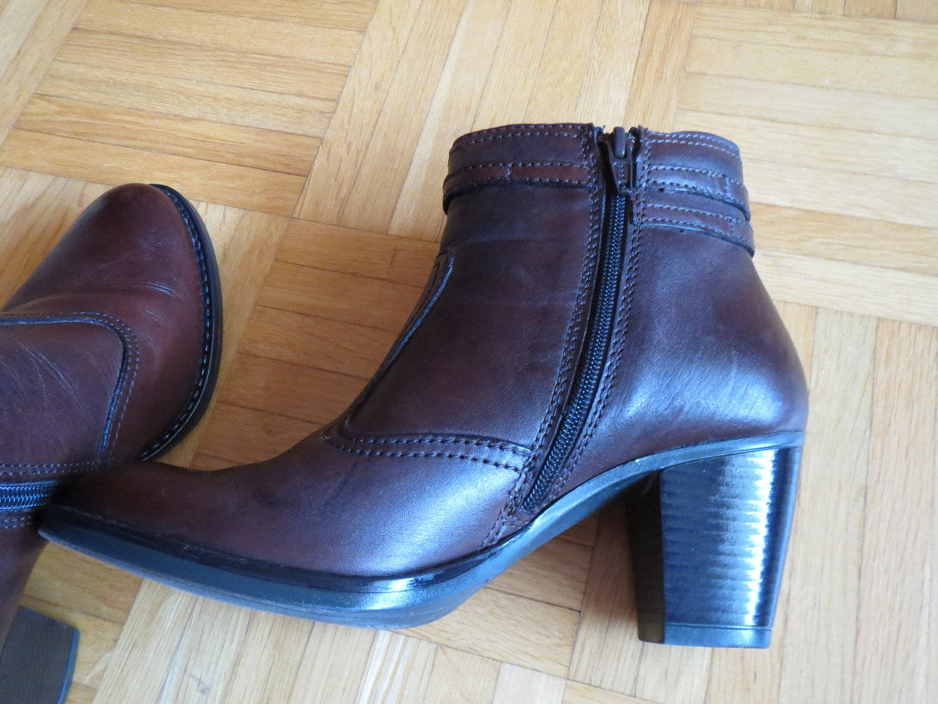 Stiefeletten, Gr.37, braun