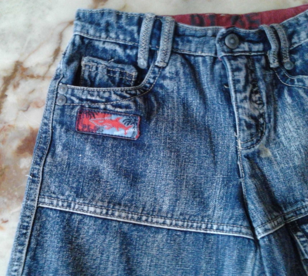 Schöne 7/8 Jeanshose Gr.122