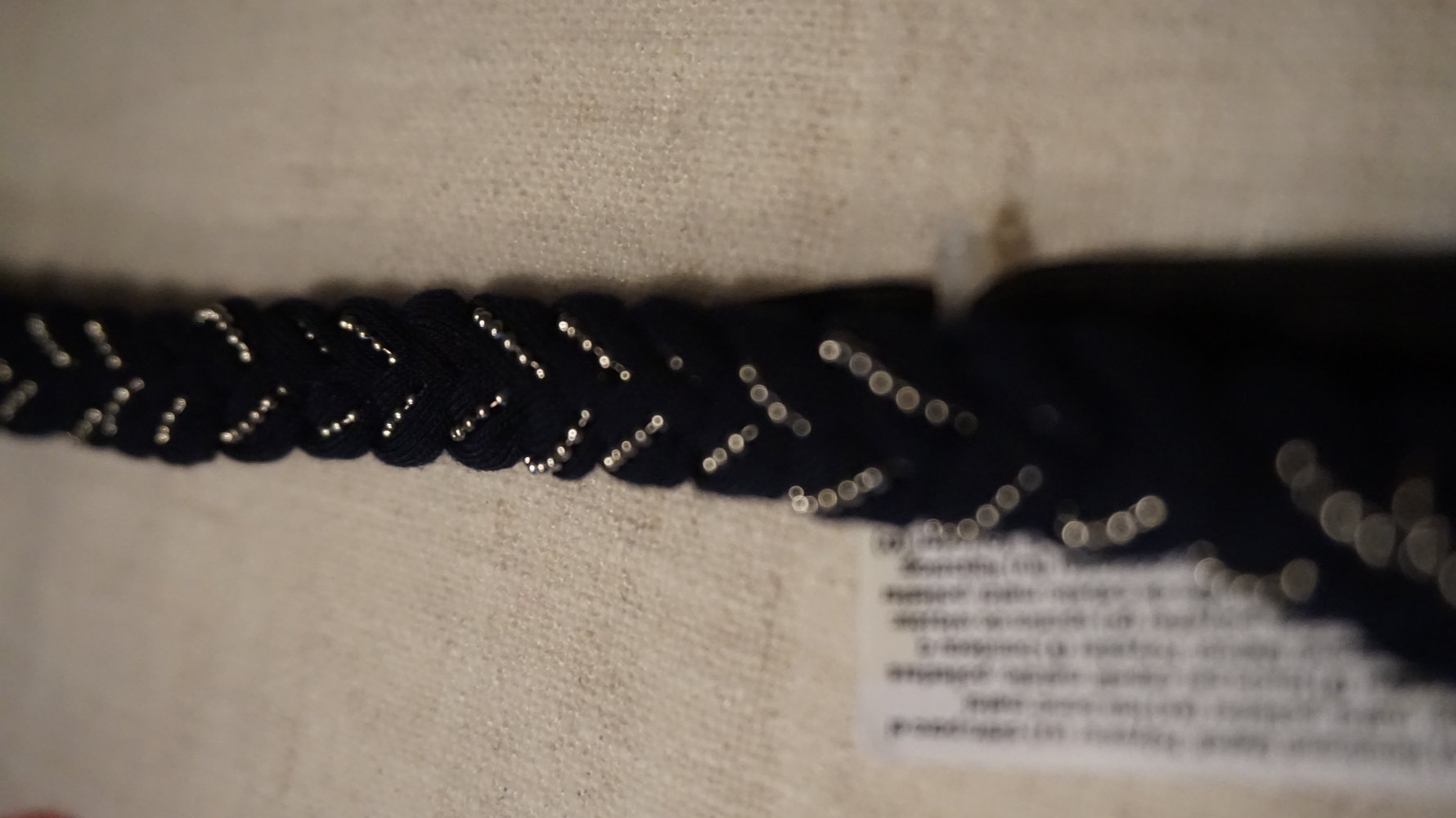 Wunderschönes dunkelblaues Haarband! Edel