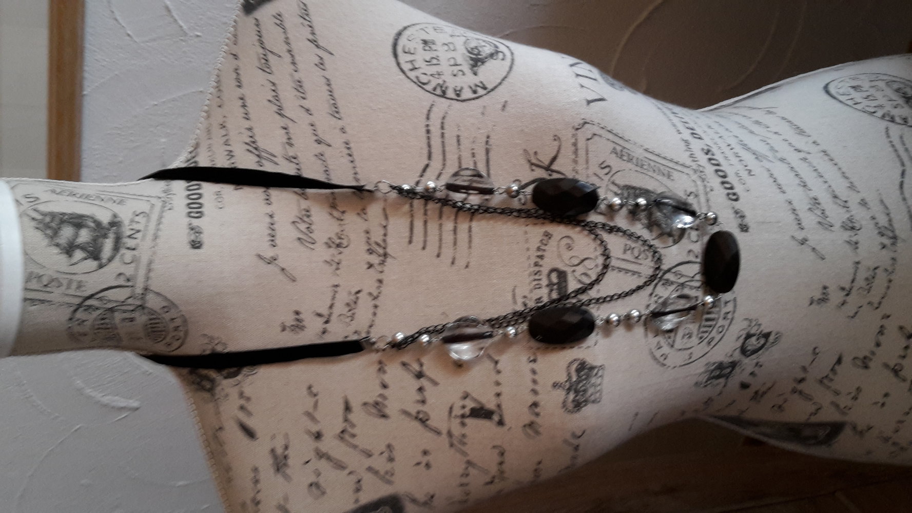 Kette Samt schwarz chic Halskette street one