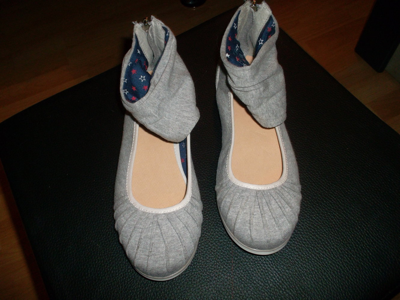 graue neue schuhe,gr. 37