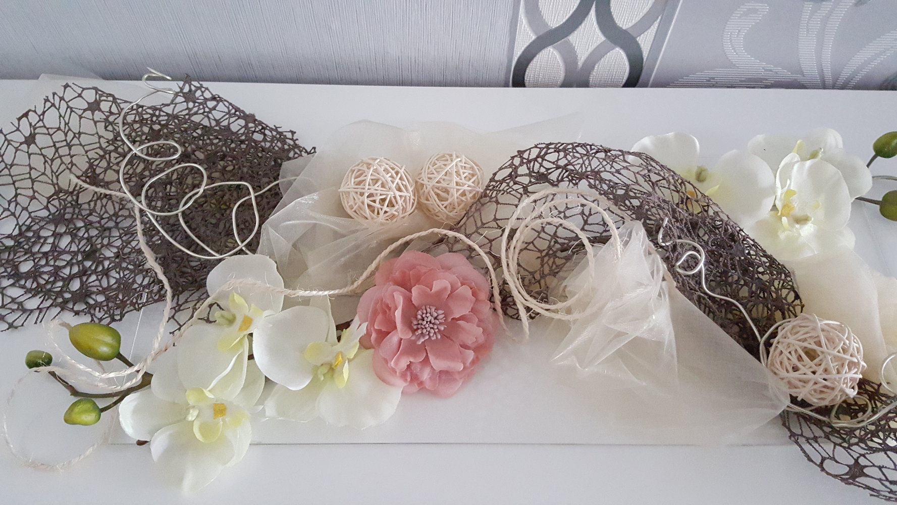 Lolita Cosplay Accessoire Große Blume Rosa Haarschmuck Haarklammer Brosche 