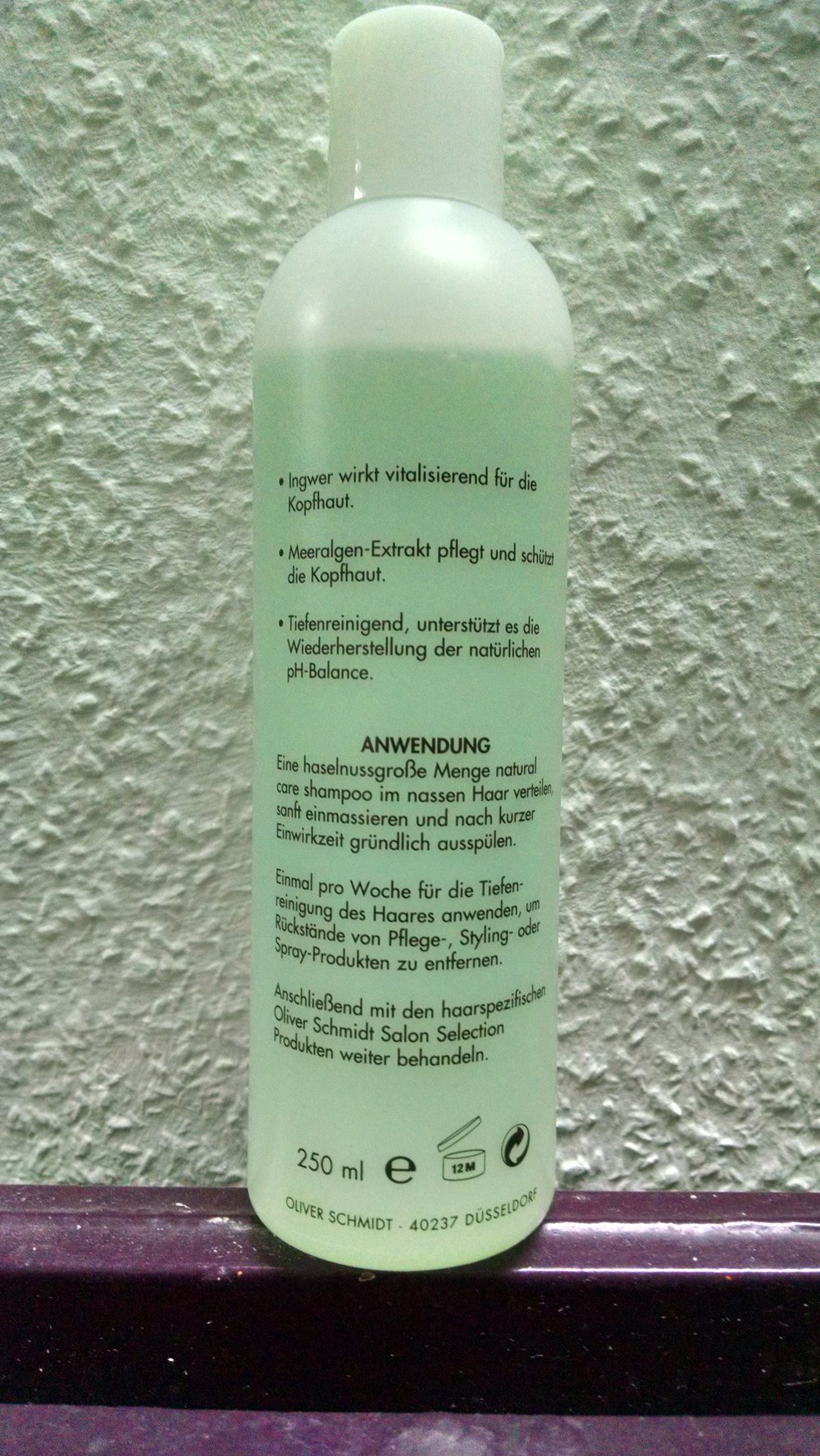Natural care ginger shampoo 2x benutzt
