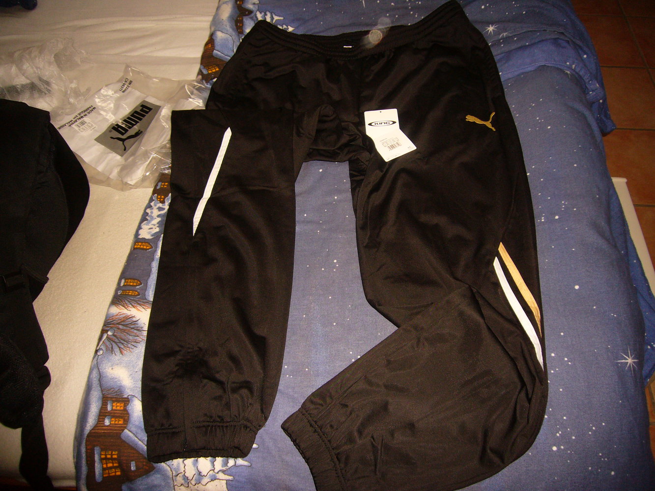 Trainingshose Gr.XL Puma King Neu