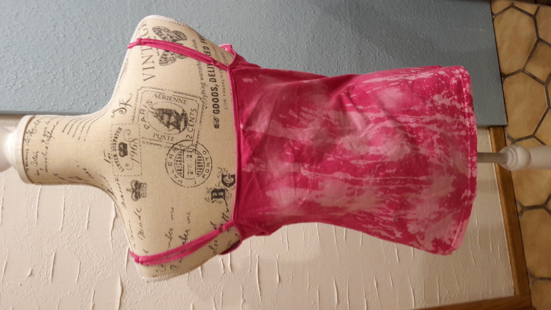 Baltic Spaghetti Top rosa pink M