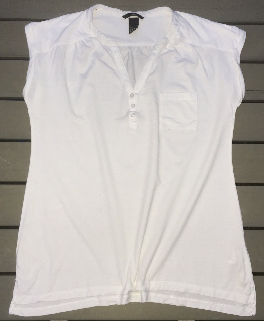 H&M Shirt V-Ausschnitt Gr. S