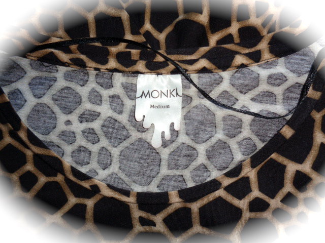 Monki Kleid Leoprint asymmetrisch von Monki