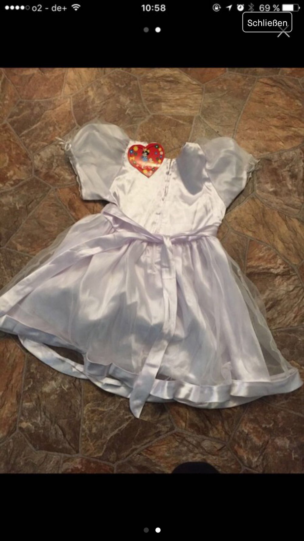 Blumenmädchen Kleid