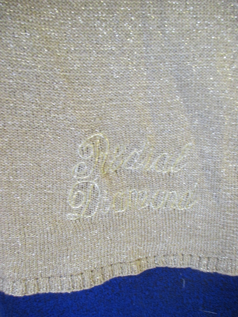 NEU * Glitzer * Lurex * Kronen Stickerei * Abend * Ausgeh * Long * Wickel * Fein- Strickjacke * Cardigan Pullover 