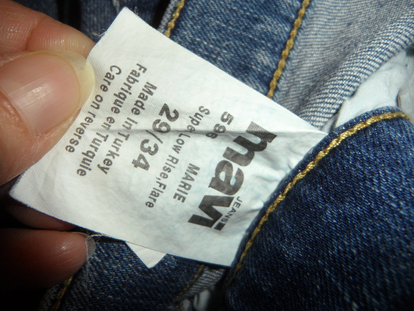 Mavi coole Jeans mit Schlag 29/34