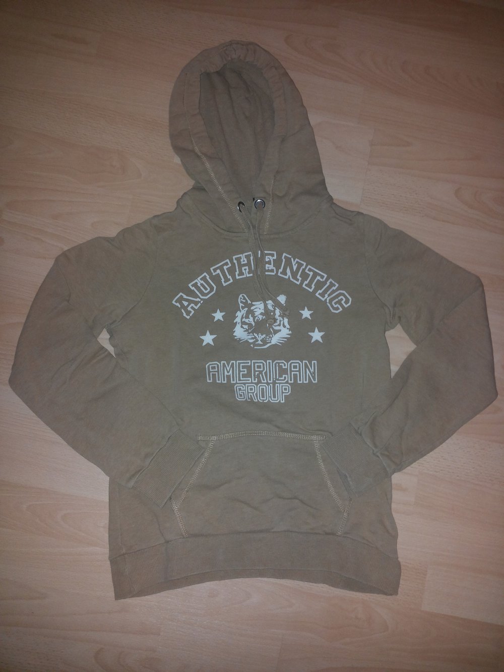 Brauner gemütlicher Kapuzenpulli von Pimkie