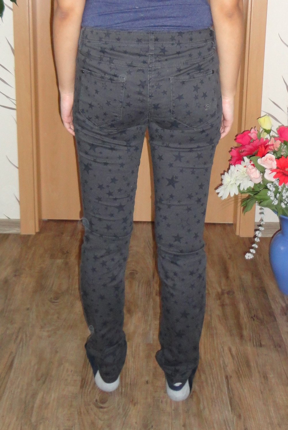 Skinny Röhren Jeans Sterne Basic Denim Tom Tailor