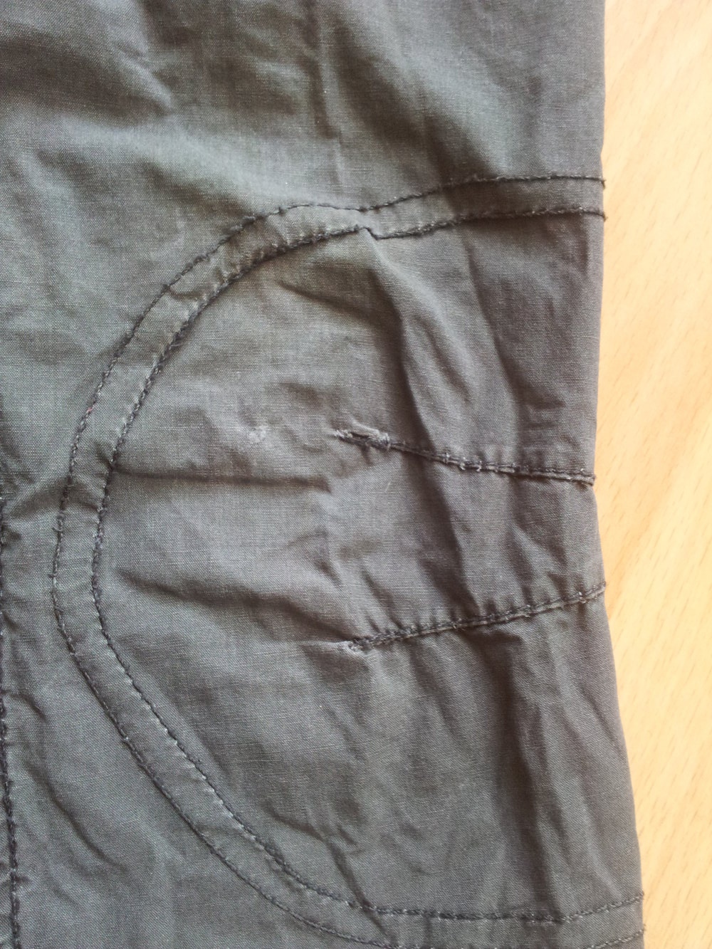 Hose  grau Gr. 92 leicht gefüttert warm