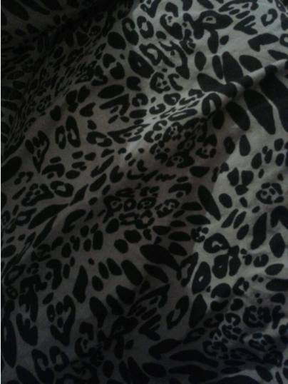 Dreiecks tuch leopardenmuster