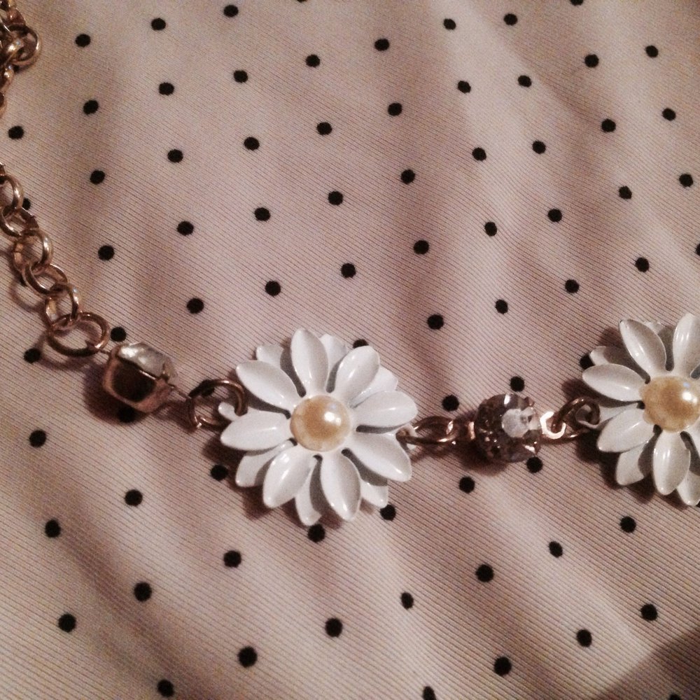 Blumen Kette - Gänseblümchen 