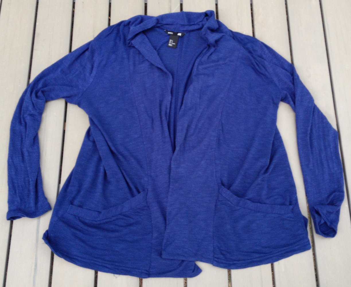 H&M Jäckchen CARDIGAN blau Gr. S