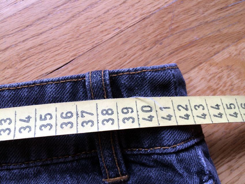 H&M Minirock Gr. 40 Jeansrock grau