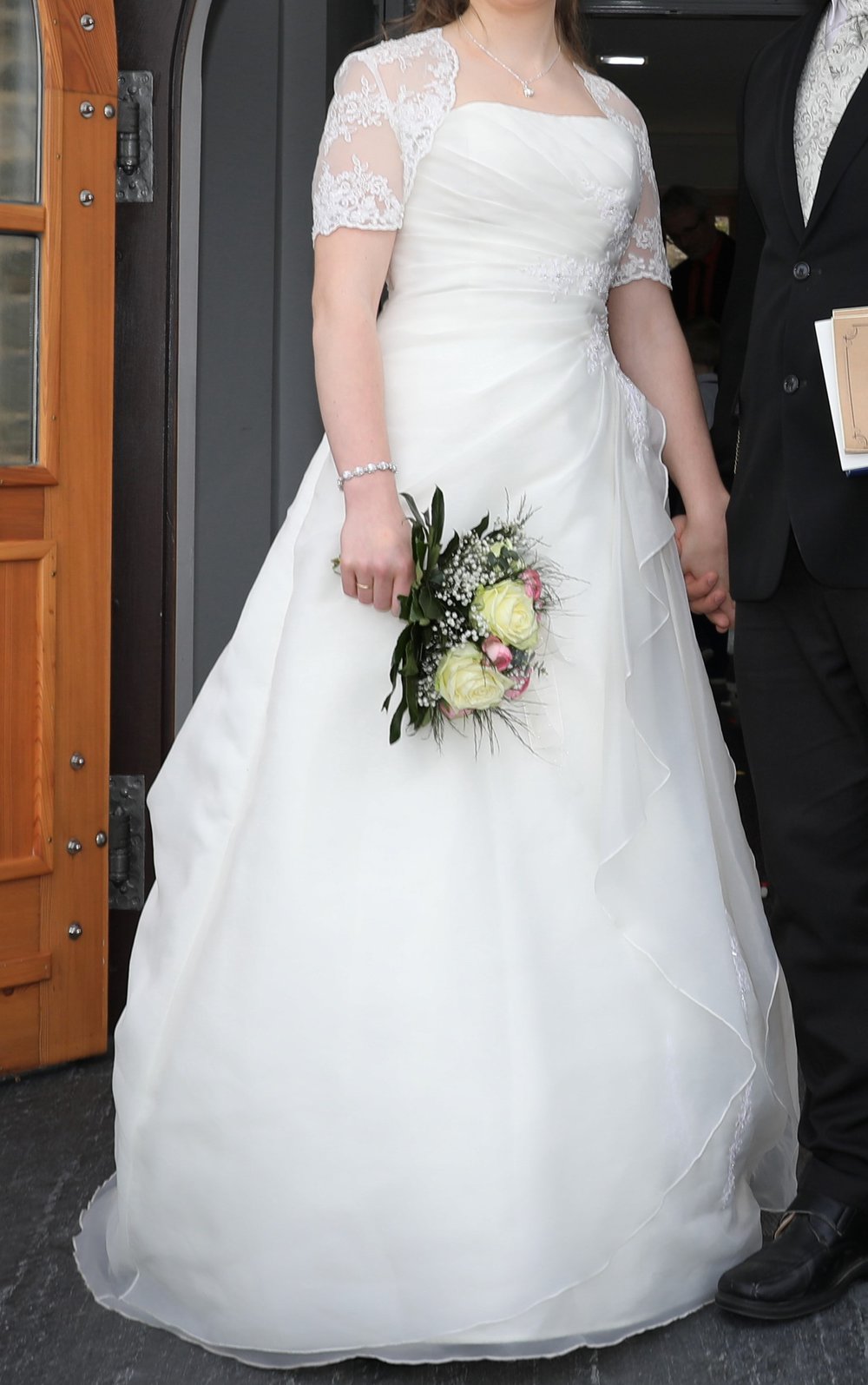 Brautkleid Hochzeitskleid gr. 40 für große Braut