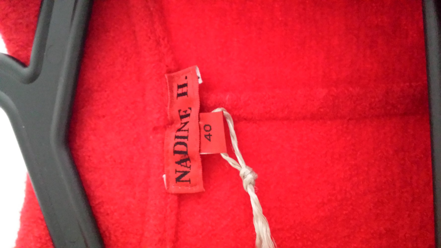 Trachtenjacke hochwertig in rot von Nadine H., Größe 40, Neuwertig