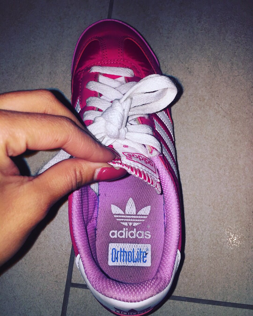 Adidas Schuhe in pink 